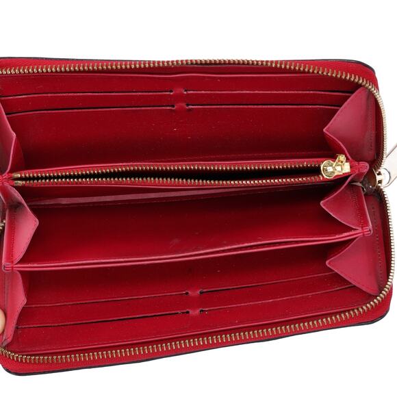 Louis Vuitton Zippy Wallet Sweet Monogram Rose Indian Patent Leather - Picture 4 of 7